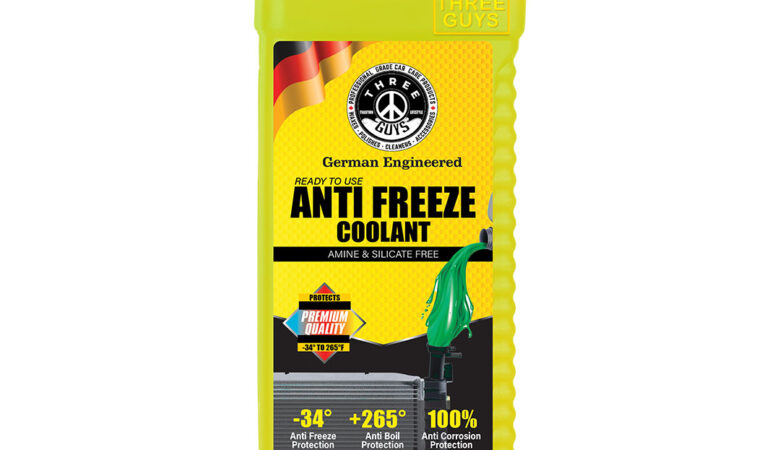 Anti-Freeze Coolant Premium Grade Green 1000ml | THREE GUYS (German Engineered)