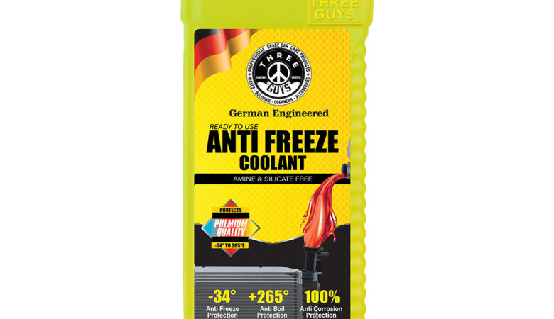 Anti-Freeze Coolant Premium Grade Red 1000ml | THREE GUYS (German Engineered)