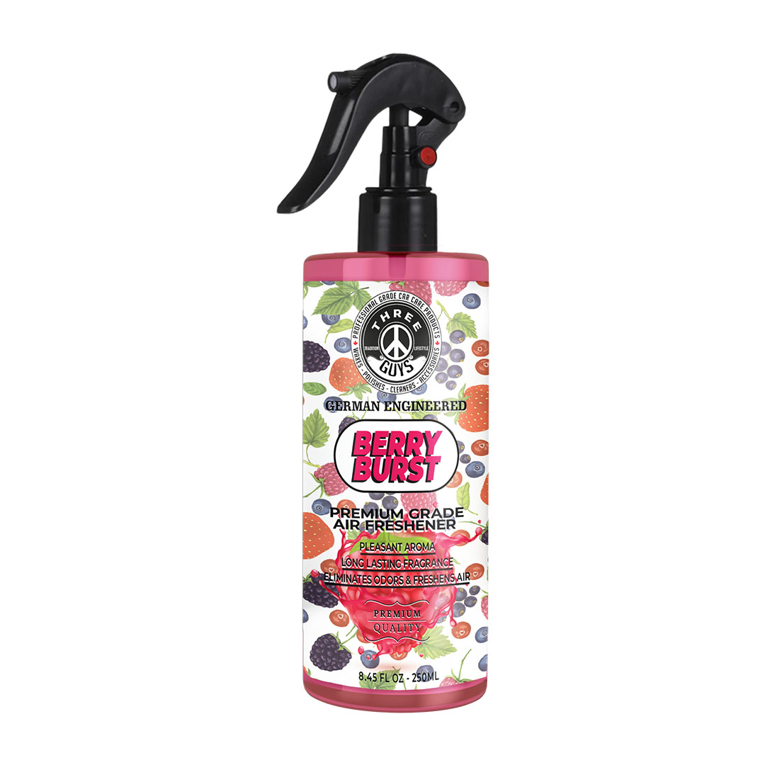 Berry Burst Air Freshener - Sweet and Fruity Fragrance | THREE GUYS (German Engineered)