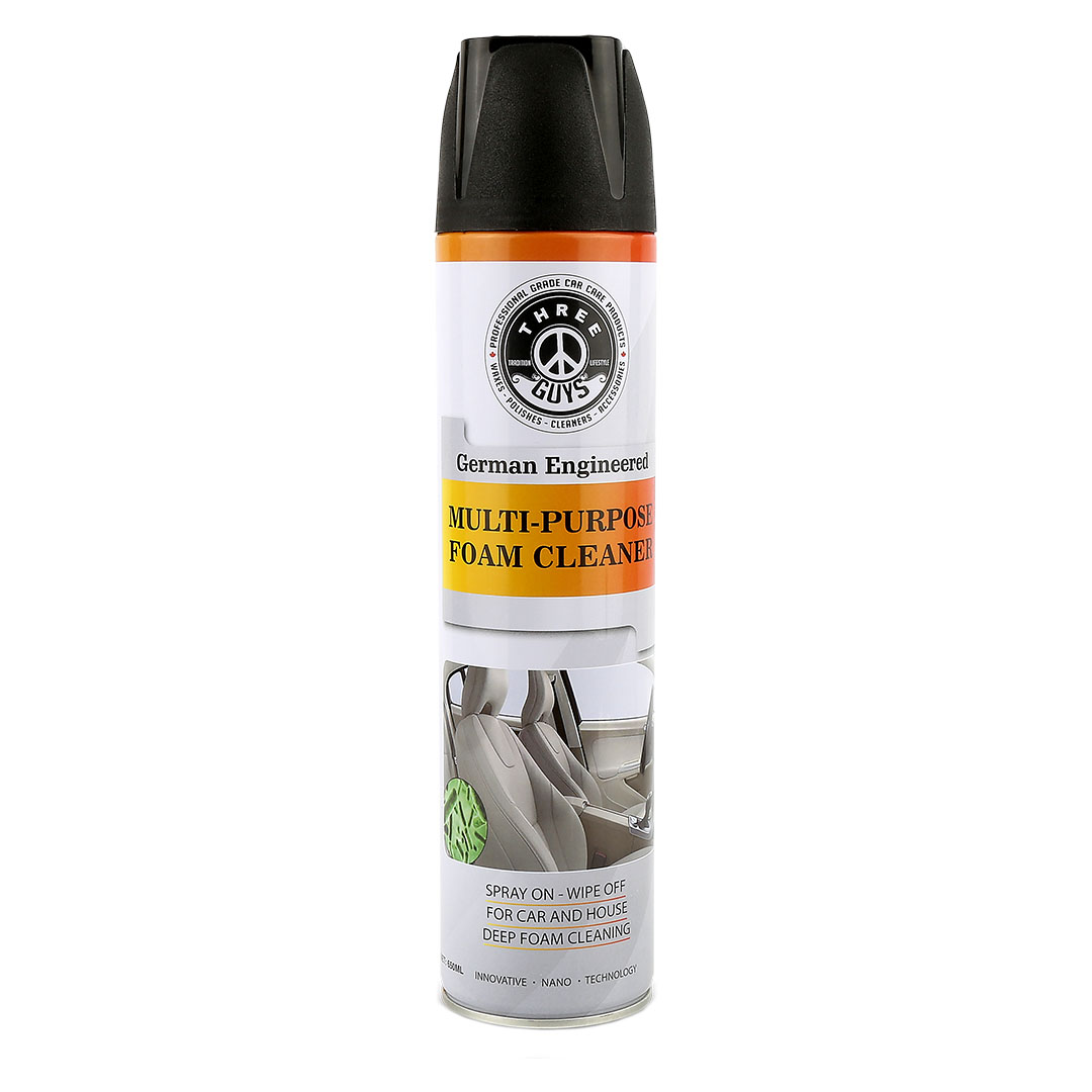 Multipurpose Foam Cleaner 650ml | THREE GUYS (German Engineered)