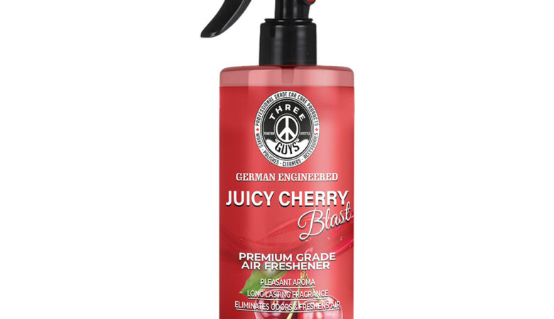 Juicy Cherry Blast Air Freshener – Sweet and Tart Fragrance | THREE GUYS (German Engineered)