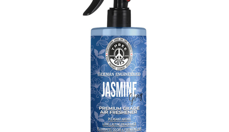 Jasmine Glory Air Freshener – Sweet, Floral Bliss | THREE GUYS (German Engineered)