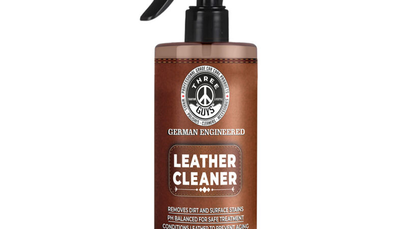 Leather Cleaner & Conditioner Spray | THREE GUYS (German Engineered)