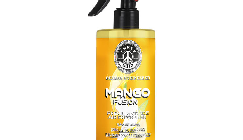 Mango Fusion Air Freshener – Tropical, Juicy Bliss | THREE GUYS (German Engineered)