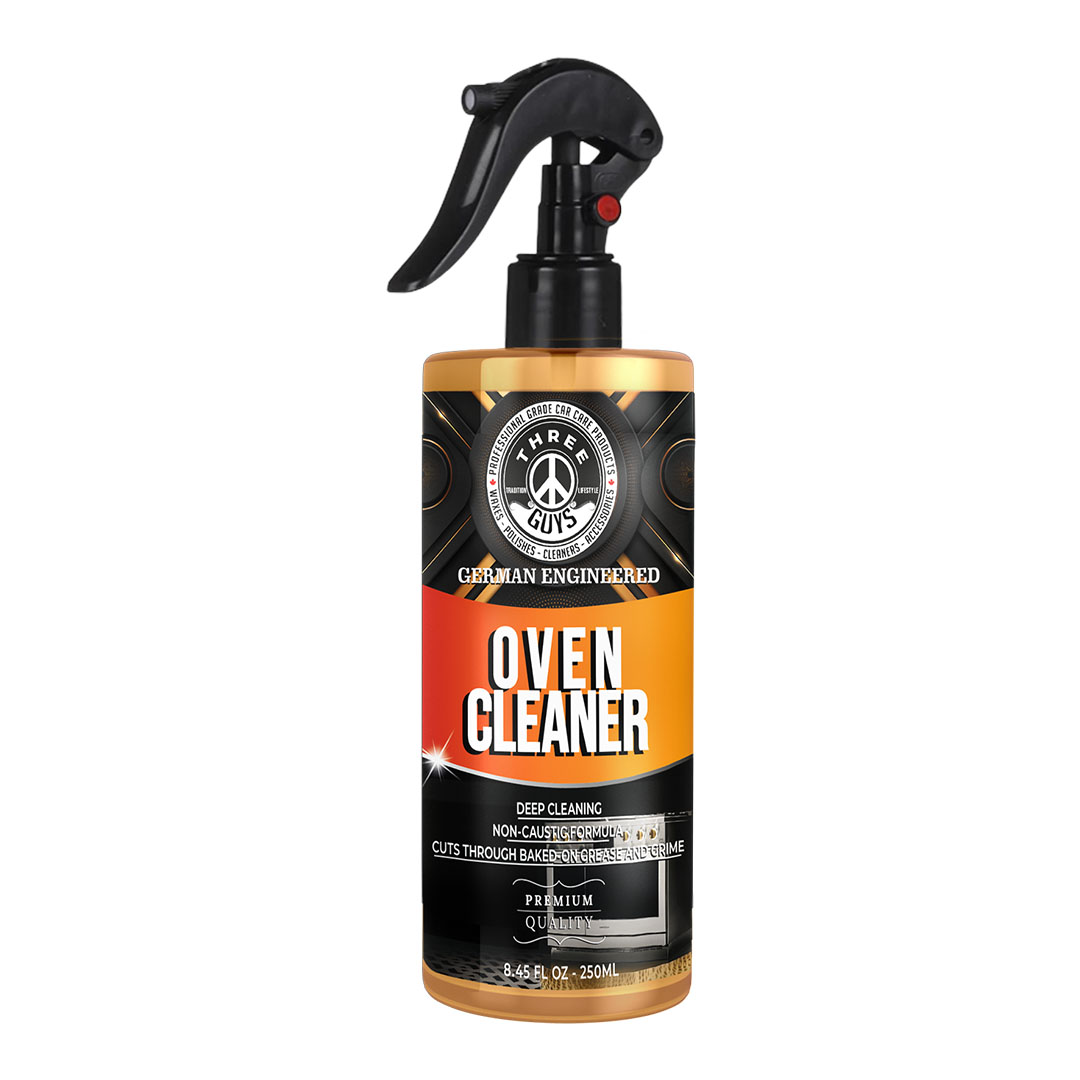 Oven Cleaner Heavy Duty - Deep Cleaning for a Sparkling Oven | THREE GUYS (German Engineered)