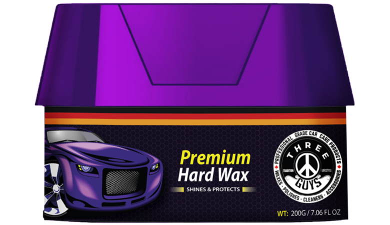 Premium Hard Wax | High-Gloss Finish & Long-Lasting Protection | THREE GUYS  (German Engineered)