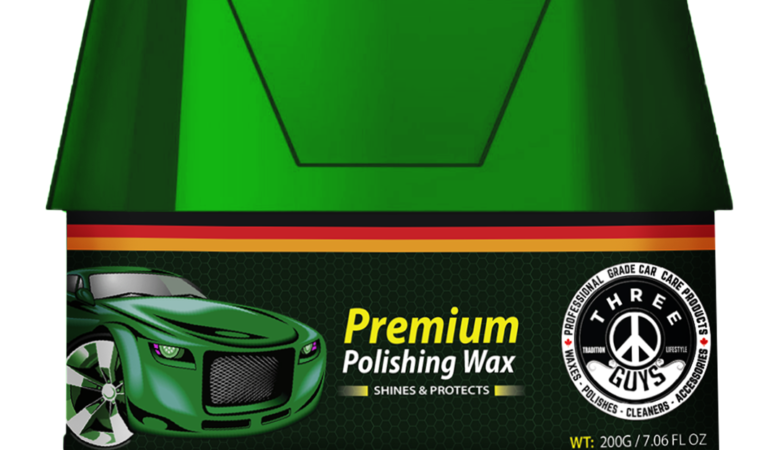 Premium Polishing Wax | Polishes and Protects in One Step | THREE GUYS (German Engineered)