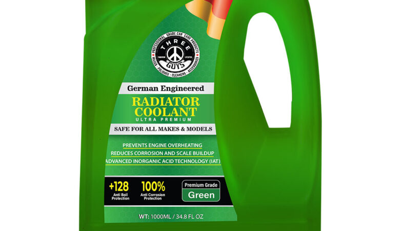 Radiator Coolant Ultra Premium Green 1000ml | THREE GUYS (German Engineered)