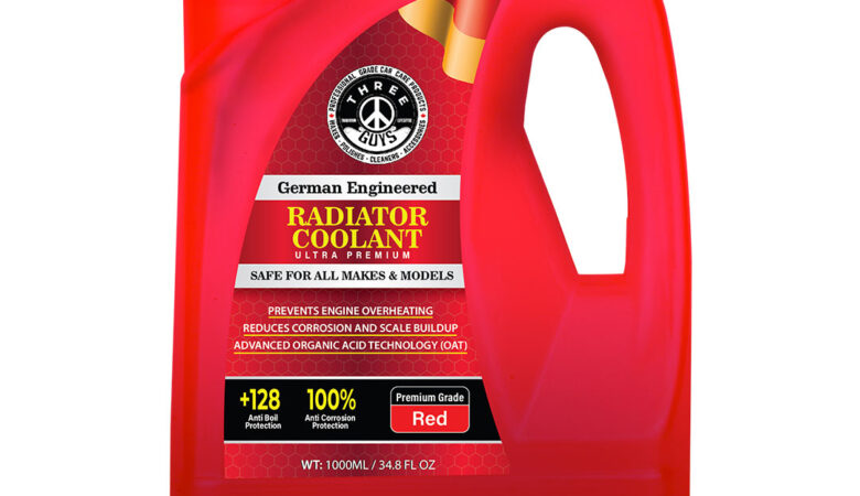 Radiator Coolant Ultra Premium Red 1000ml | THREE GUYS (German Engineered)