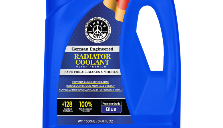 Radiator Coolant Ultra Premium Blue 1000ml | THREE GUYS (German Engineered)