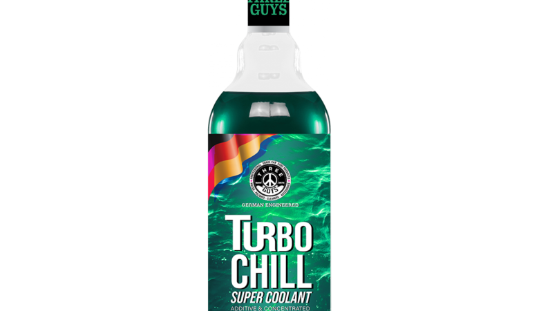 Turbo Chill Super Coolant Additive – High-Performance Engine Protection Green 473ml | THREE GUYS (German Engineered)