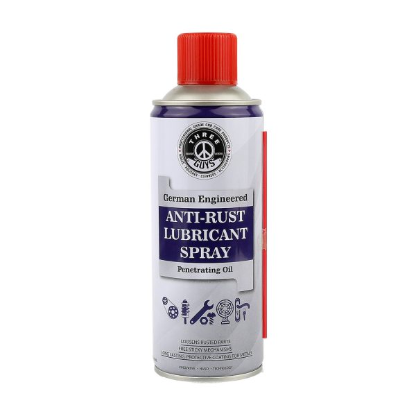 Anti-Rust Lubricant Spray 450ml | THREE GUYS (German Engineered)