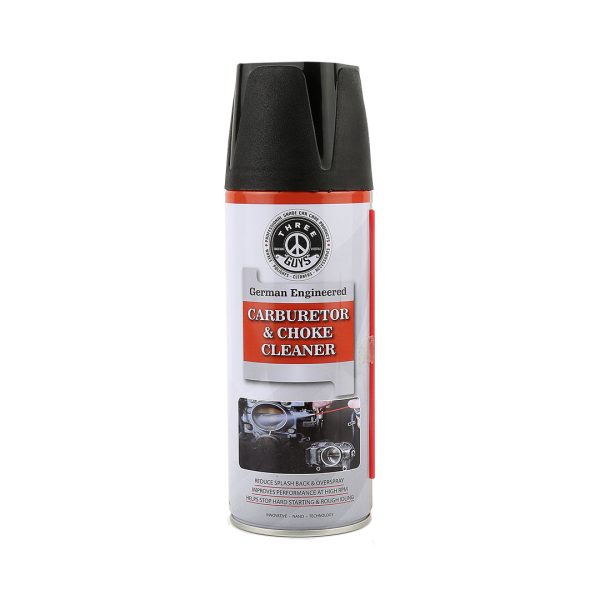 Carburetor & Choke Cleaner 450ml | THREE GUYS (German Engineered)