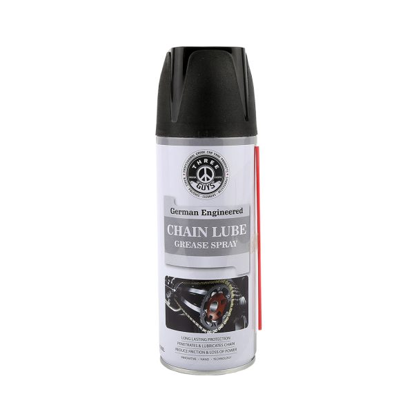 Chain Lube Grease Spray 450ml | THREE GUYS (German Engineered)