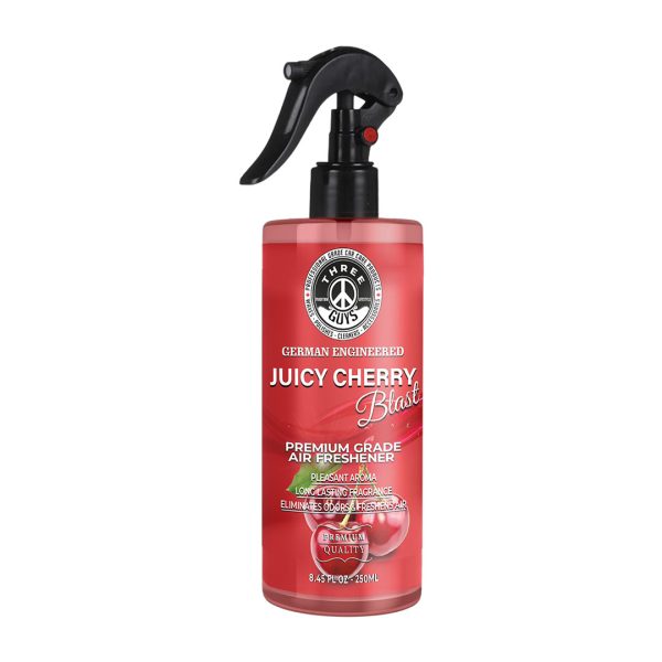 Juicy Cherry Blast Air Freshener – Sweet and Tart Fragrance | THREE GUYS (German Engineered)