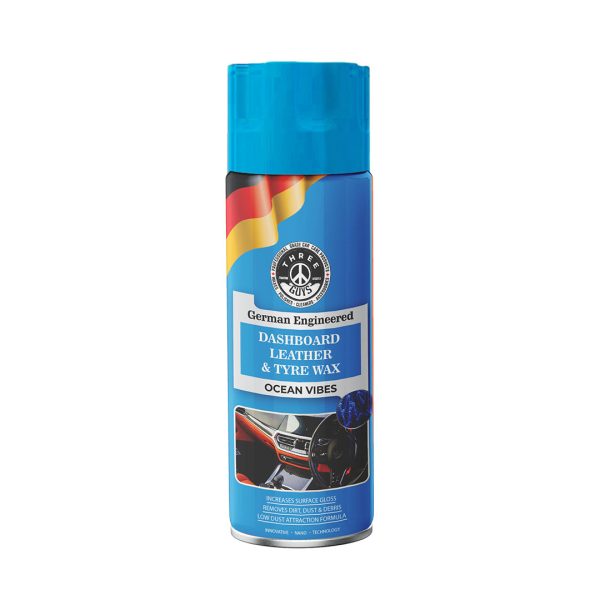 Dashboard Leather & Tyre Wax Ocean Vibes 450ml | THREE GUYS (German Engineered)