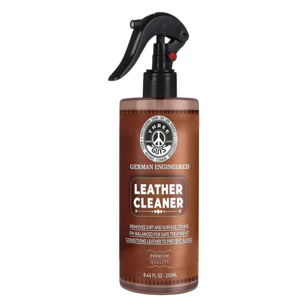 Leather Cleaner & Conditioner Spray | THREE GUYS (German Engineered)