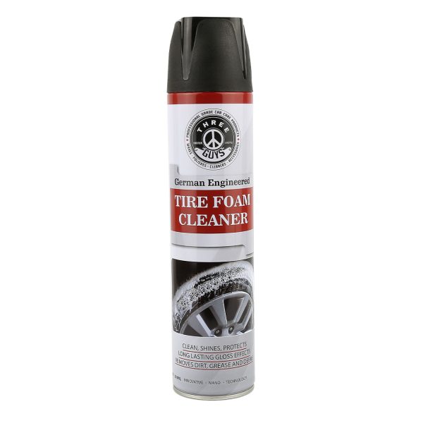 Tire Foam Cleaner 650ml | THREE GUYS (German Engineered)