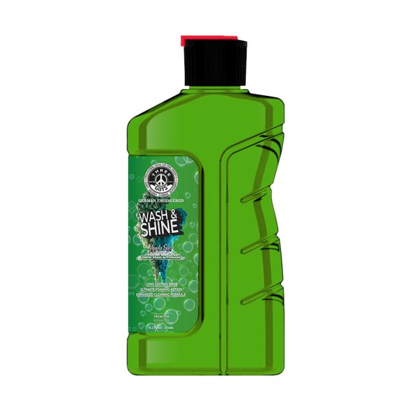 Wash & Shine Shampoo Apple Suds 450ml| THREE GUYS (German Engineered)